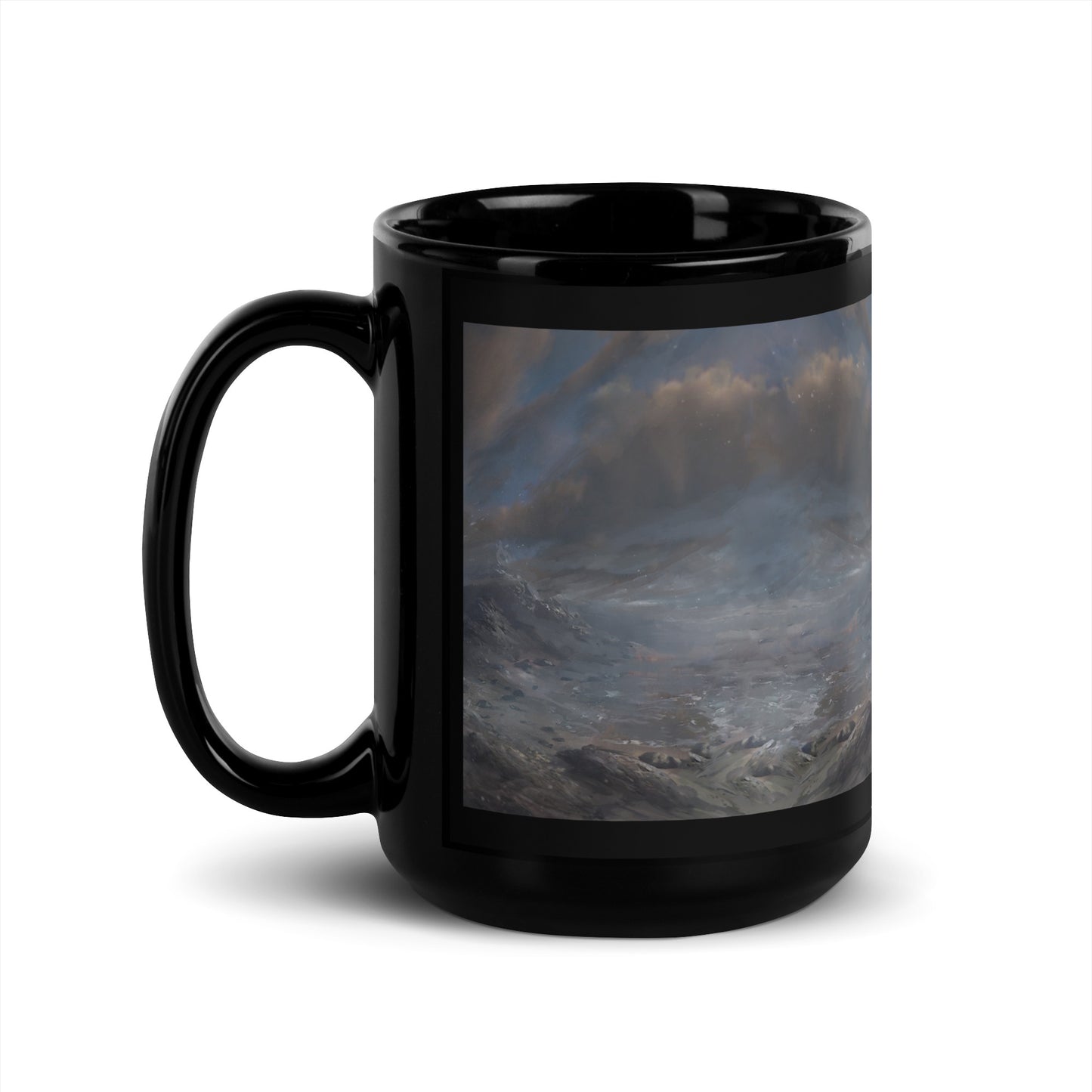 Fall of Forgotten Gods Black Mug